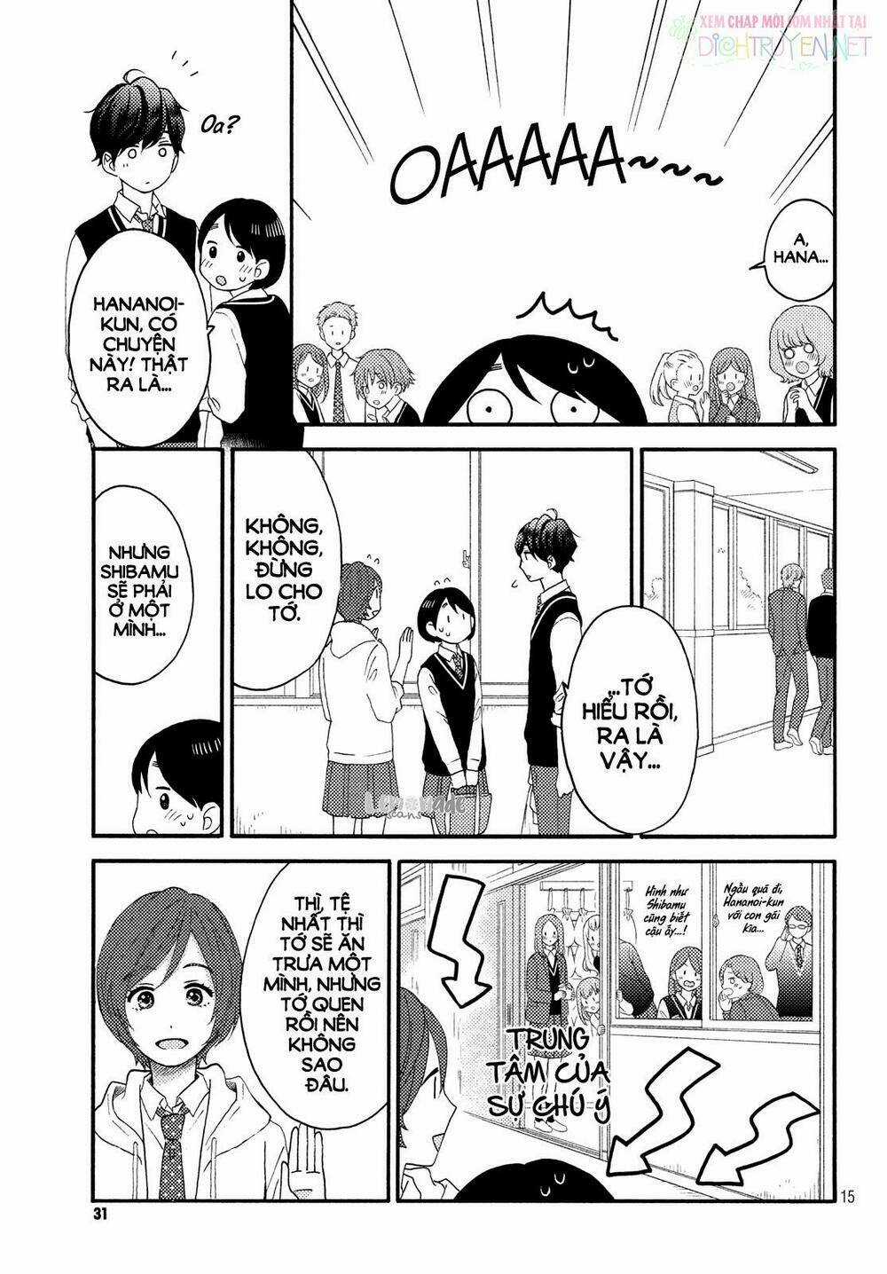 Hananoi-Kun Và Căn Bệnh Tình Yêu Chapter 17 trang 16