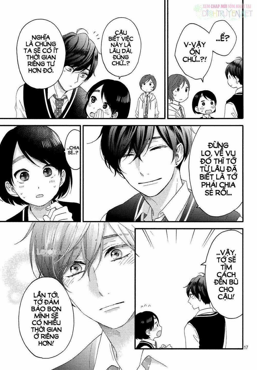 Hananoi-Kun Và Căn Bệnh Tình Yêu Chapter 17 trang 18