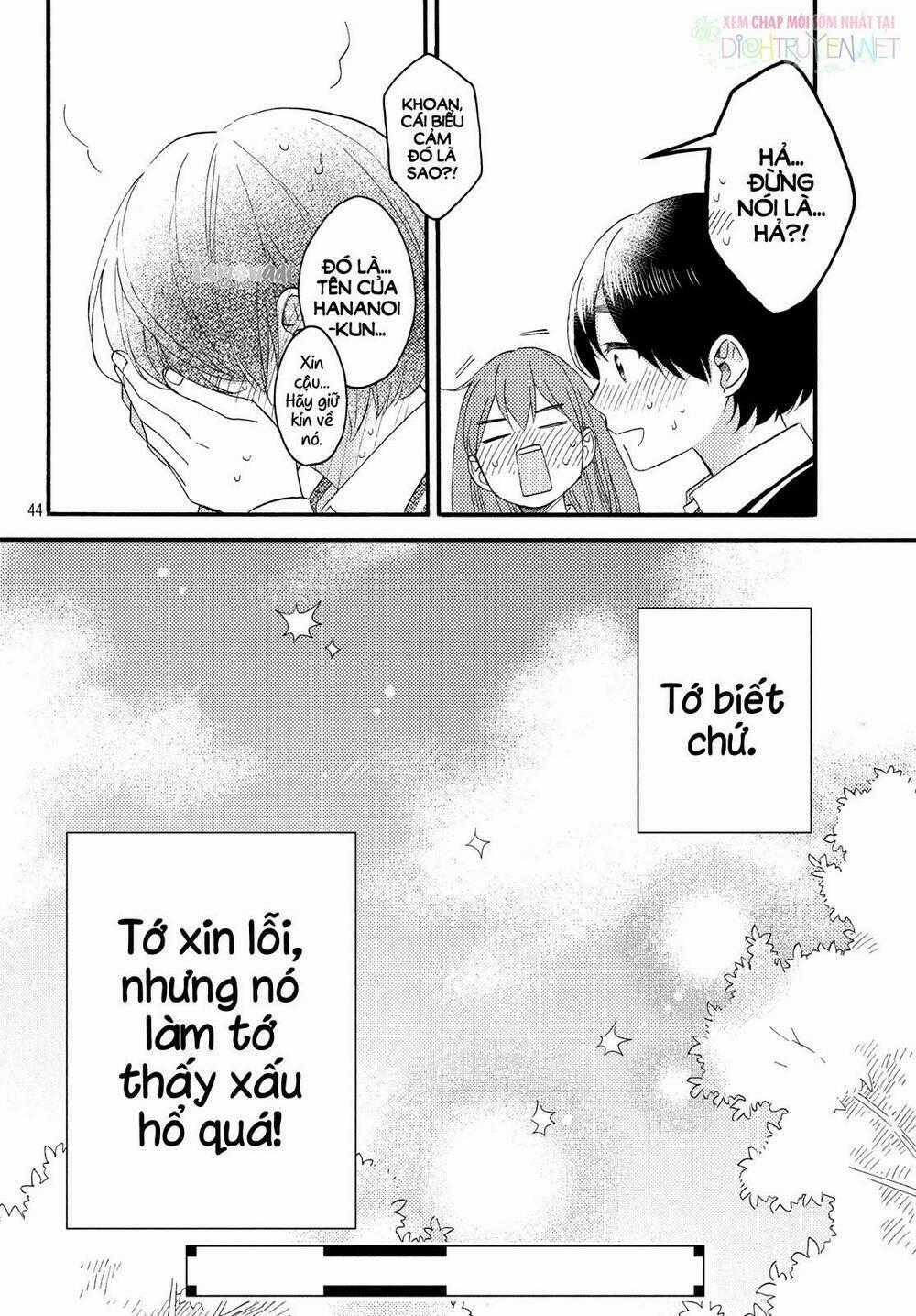 Hananoi-Kun Và Căn Bệnh Tình Yêu Chapter 17 trang 45