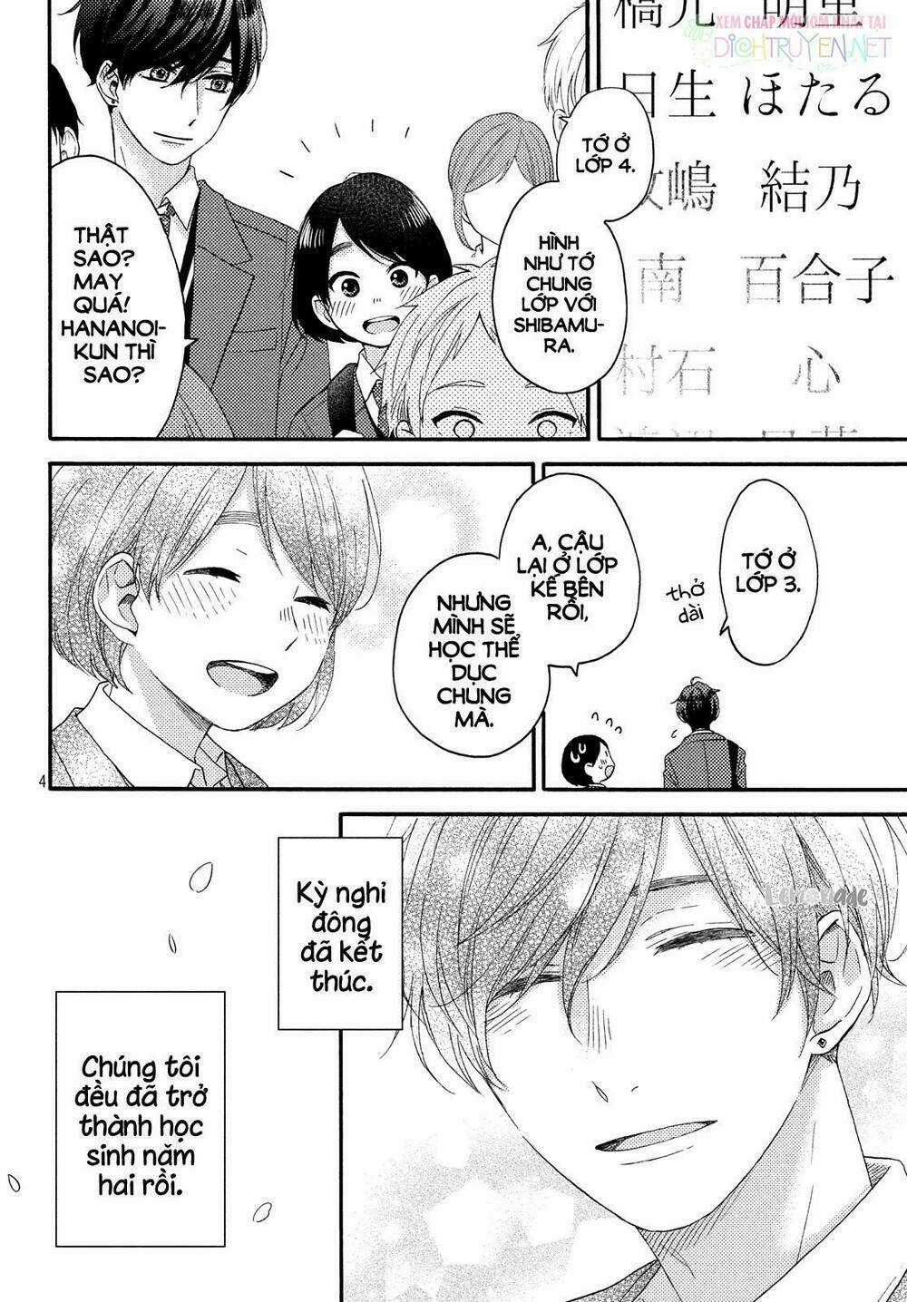 Hananoi-Kun Và Căn Bệnh Tình Yêu Chapter 17 trang 5