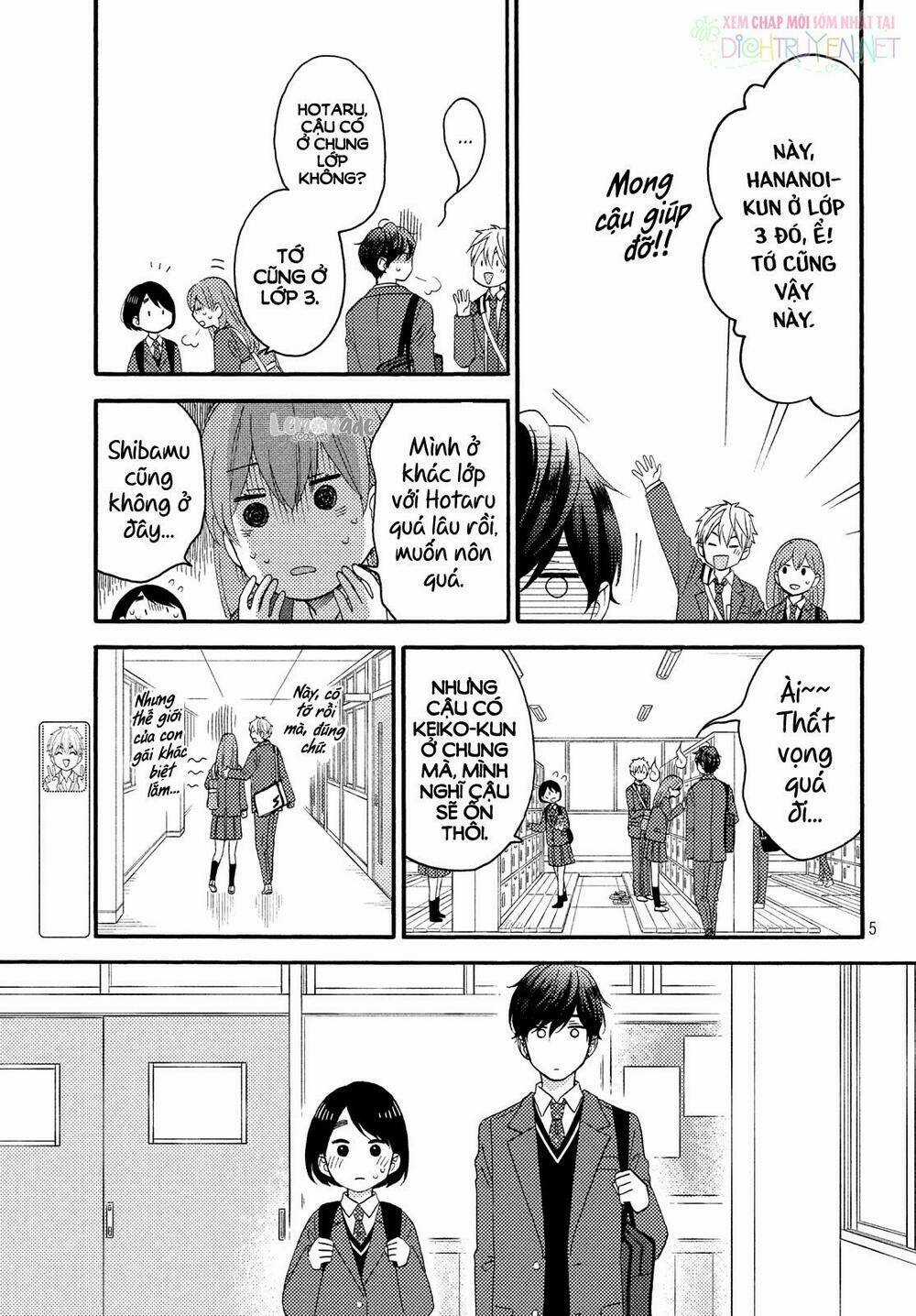 Hananoi-Kun Và Căn Bệnh Tình Yêu Chapter 17 trang 6