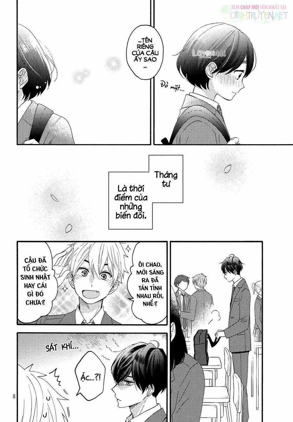 Hananoi-Kun Và Căn Bệnh Tình Yêu Chapter 17 trang 9