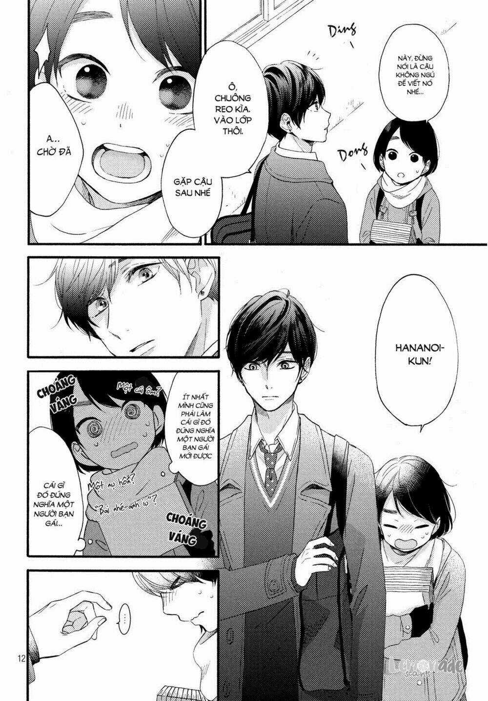 Hananoi-Kun Và Căn Bệnh Tình Yêu Chapter 2 trang 12