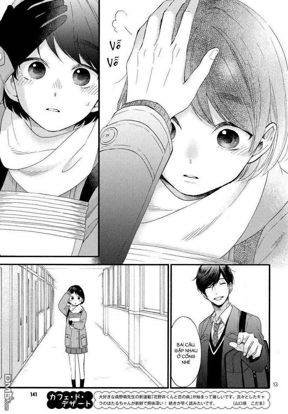 Hananoi-Kun Và Căn Bệnh Tình Yêu Chapter 2 trang 13