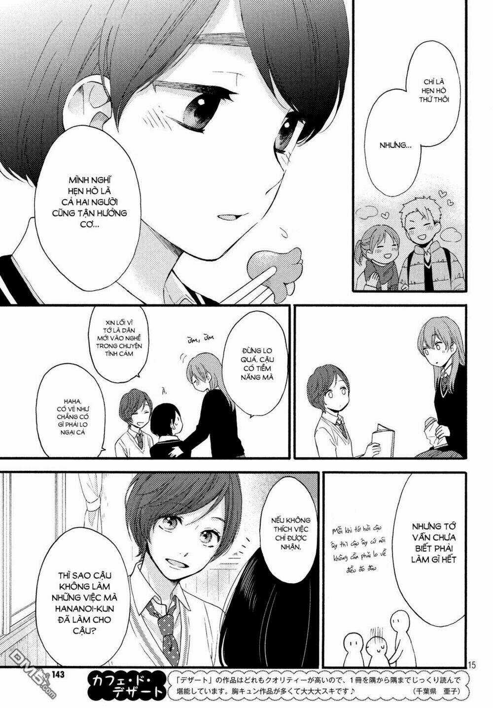 Hananoi-Kun Và Căn Bệnh Tình Yêu Chapter 2 trang 15