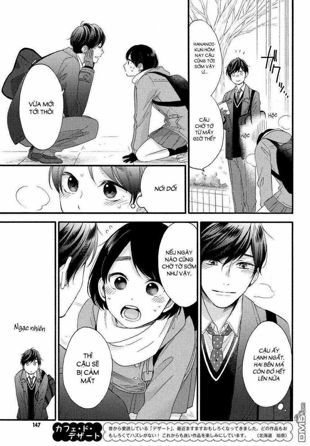 Hananoi-Kun Và Căn Bệnh Tình Yêu Chapter 2 trang 19