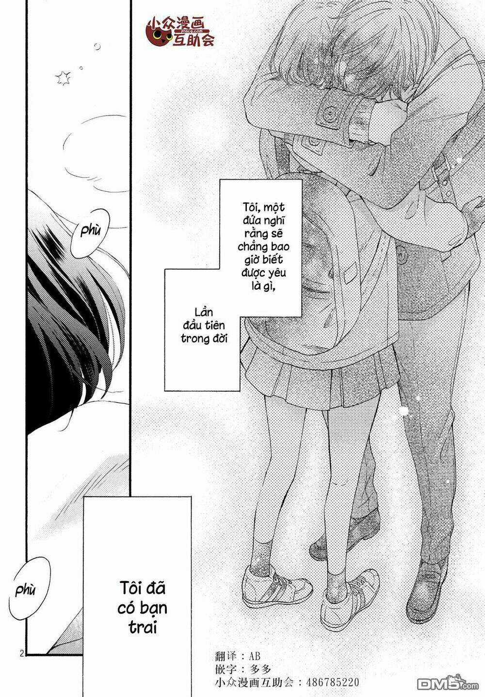 Hananoi-Kun Và Căn Bệnh Tình Yêu Chapter 2 trang 2