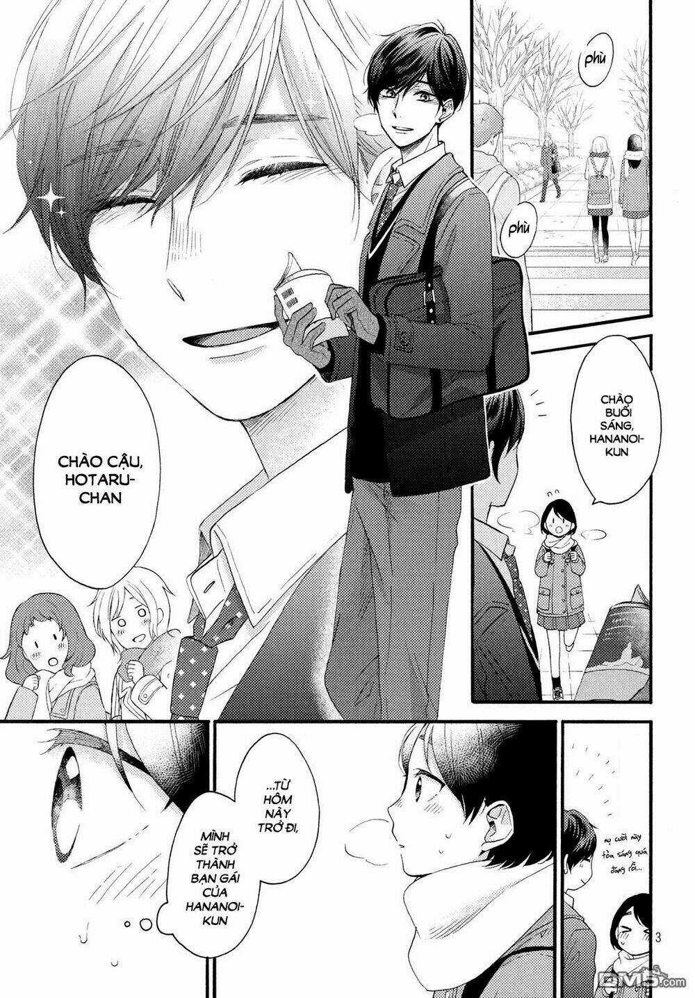 Hananoi-Kun Và Căn Bệnh Tình Yêu Chapter 2 trang 3