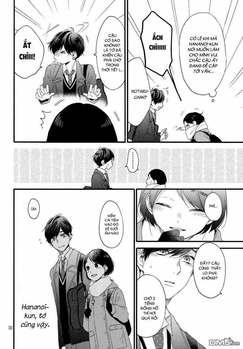 Hananoi-Kun Và Căn Bệnh Tình Yêu Chapter 2 trang 30