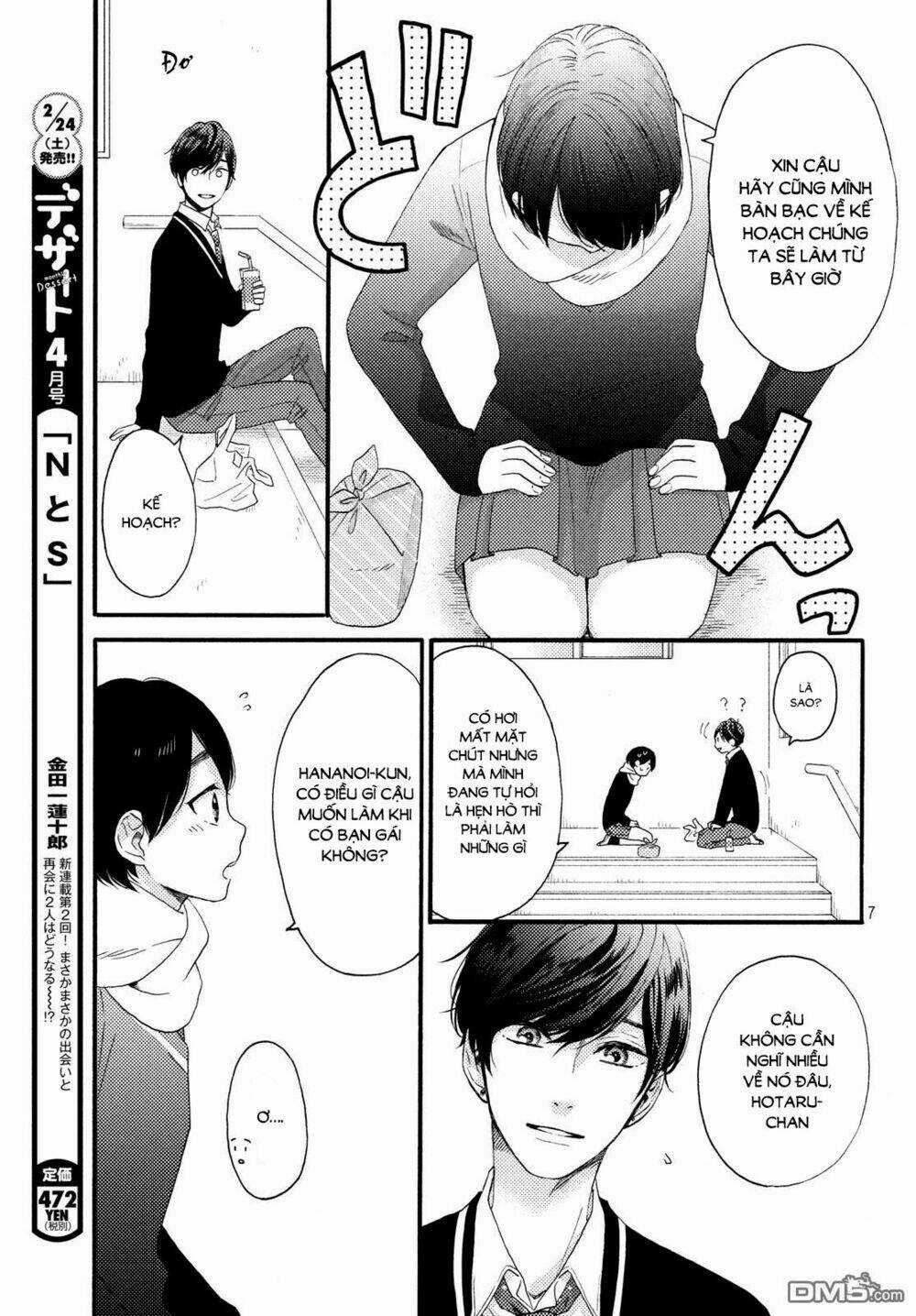 Hananoi-Kun Và Căn Bệnh Tình Yêu Chapter 2 trang 7