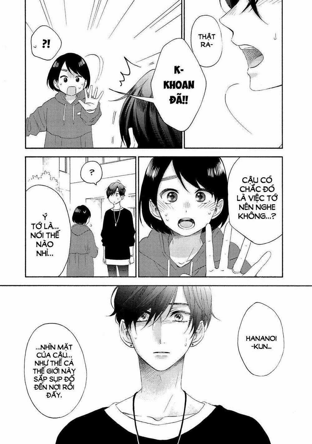 Hananoi-Kun Và Căn Bệnh Tình Yêu Chapter 20 trang 7