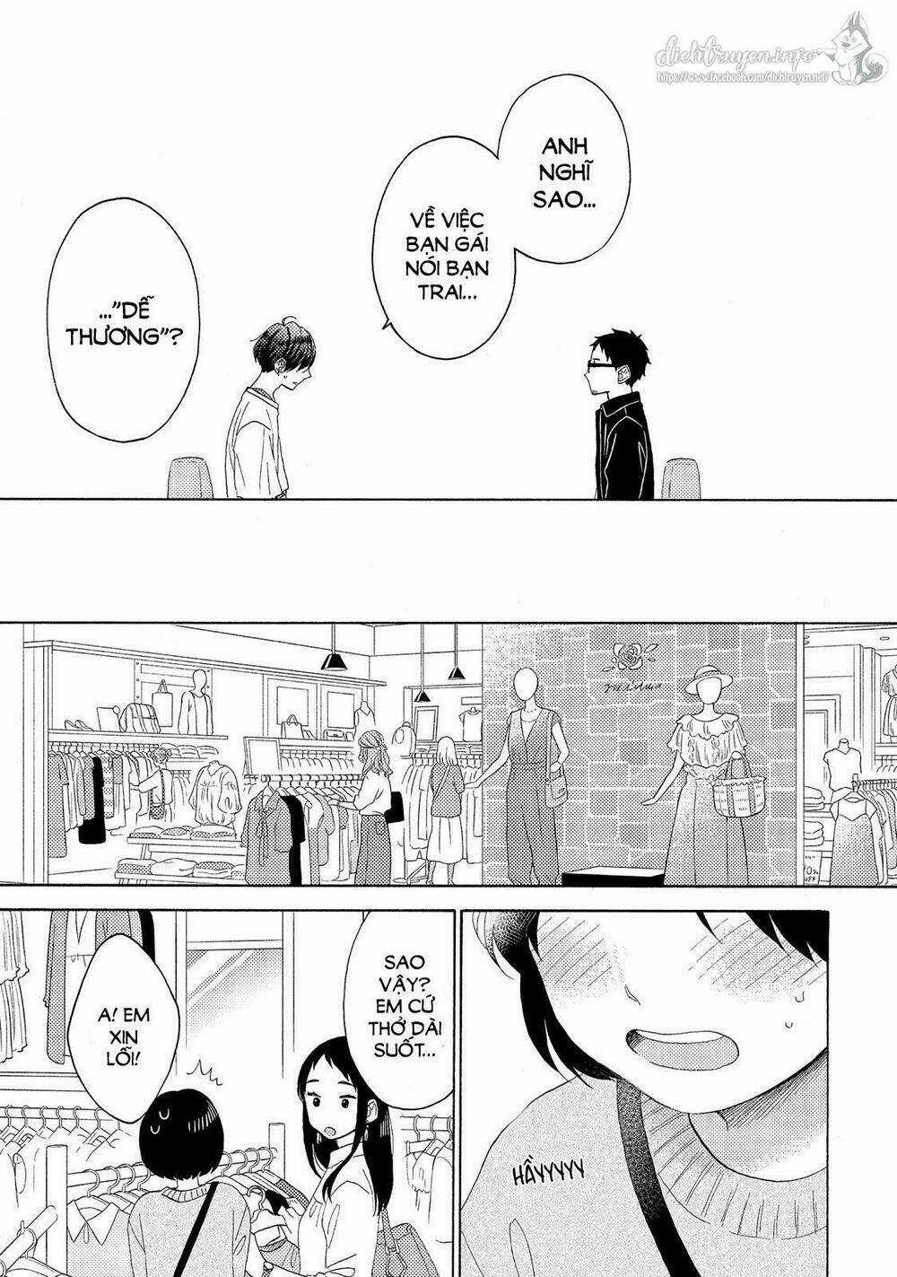 Hananoi-Kun Và Căn Bệnh Tình Yêu Chapter 22 trang 12