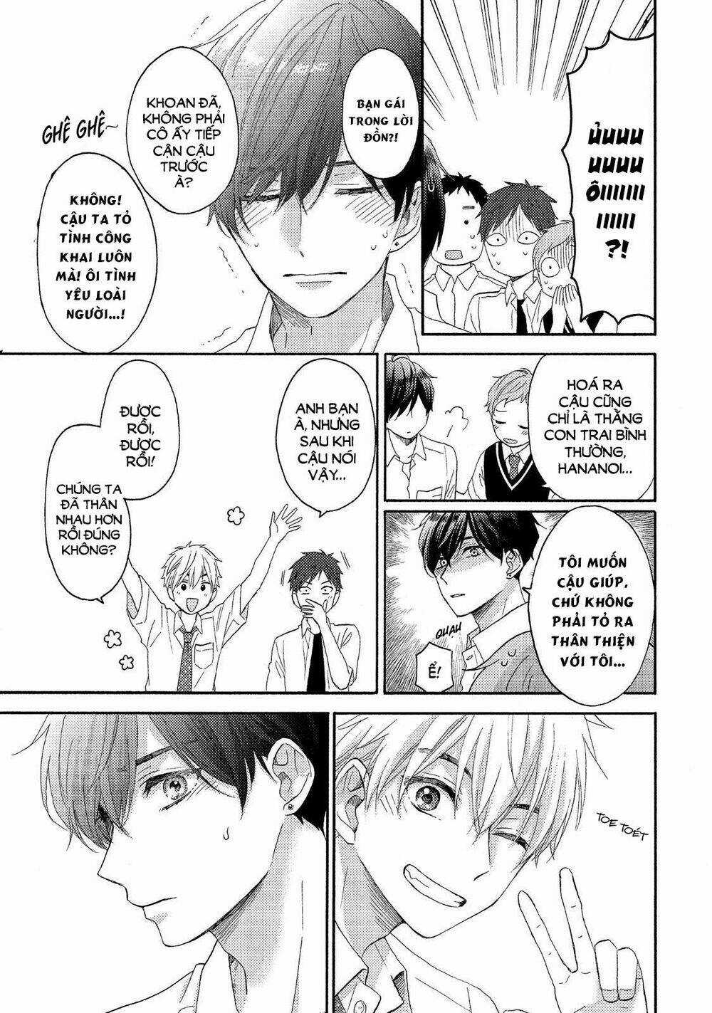 Hananoi-Kun Và Căn Bệnh Tình Yêu Chapter 23 trang 16