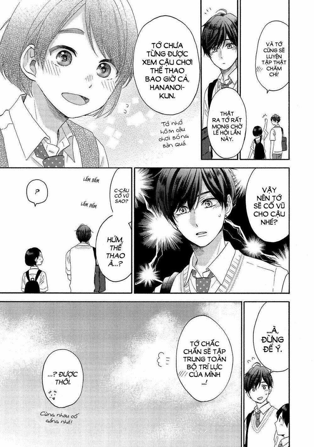 Hananoi-Kun Và Căn Bệnh Tình Yêu Chapter 23 trang 8