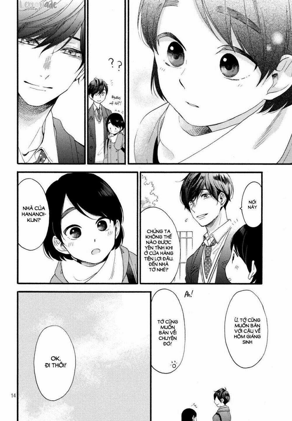 Hananoi-Kun Và Căn Bệnh Tình Yêu Chapter 3 trang 15