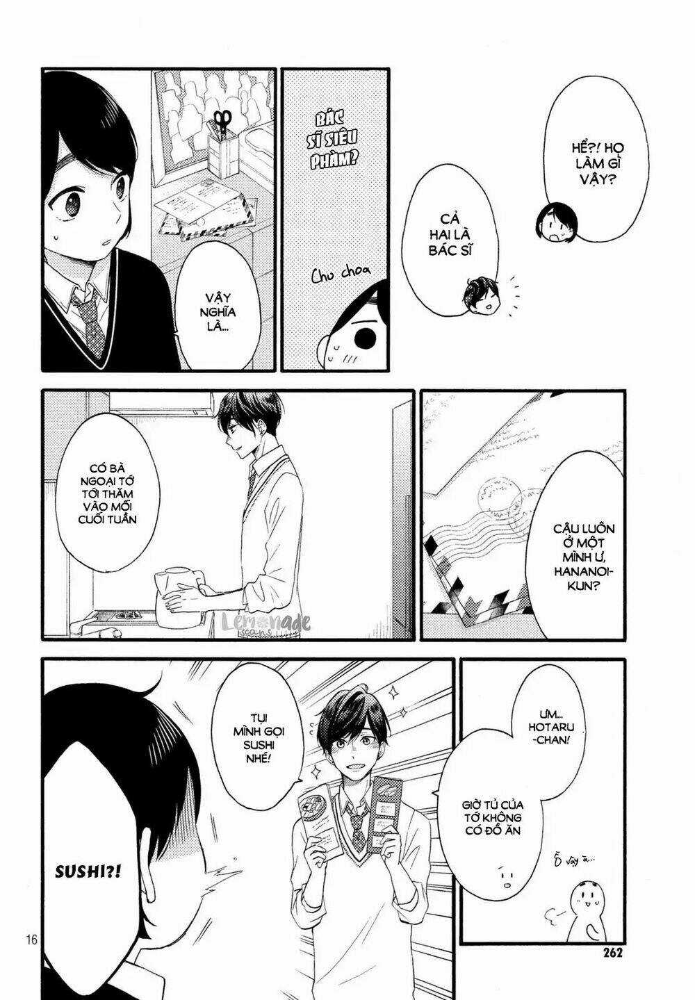 Hananoi-Kun Và Căn Bệnh Tình Yêu Chapter 3 trang 18