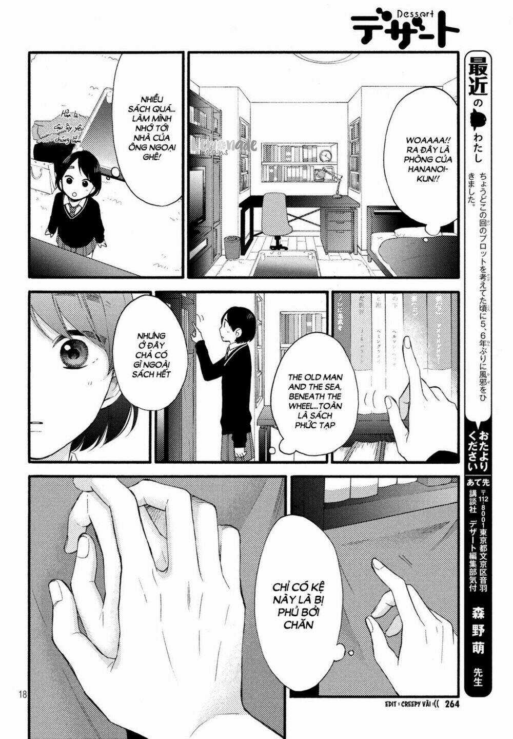 Hananoi-Kun Và Căn Bệnh Tình Yêu Chapter 3 trang 19