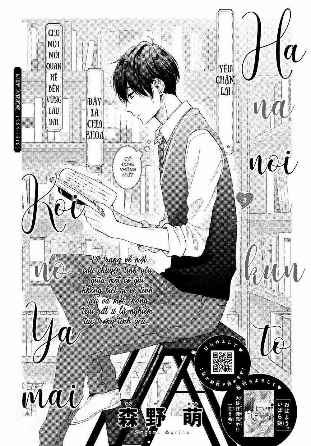 Hananoi-Kun Và Căn Bệnh Tình Yêu Chapter 3 trang 2