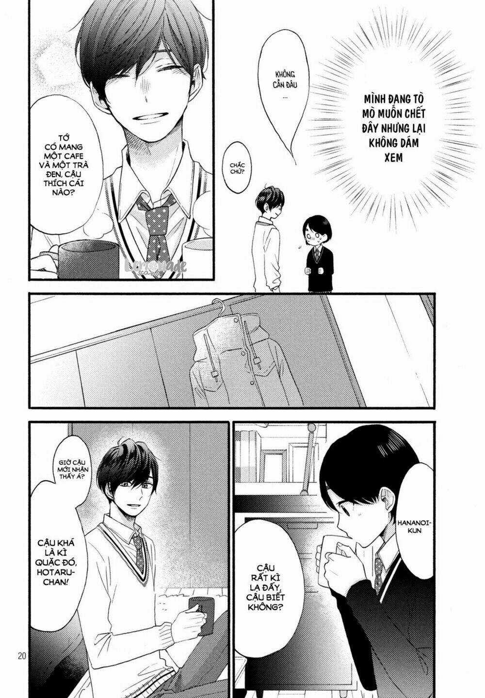 Hananoi-Kun Và Căn Bệnh Tình Yêu Chapter 3 trang 21