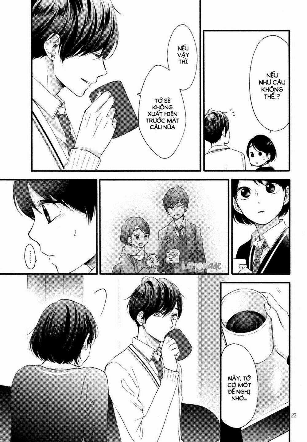 Hananoi-Kun Và Căn Bệnh Tình Yêu Chapter 3 trang 24
