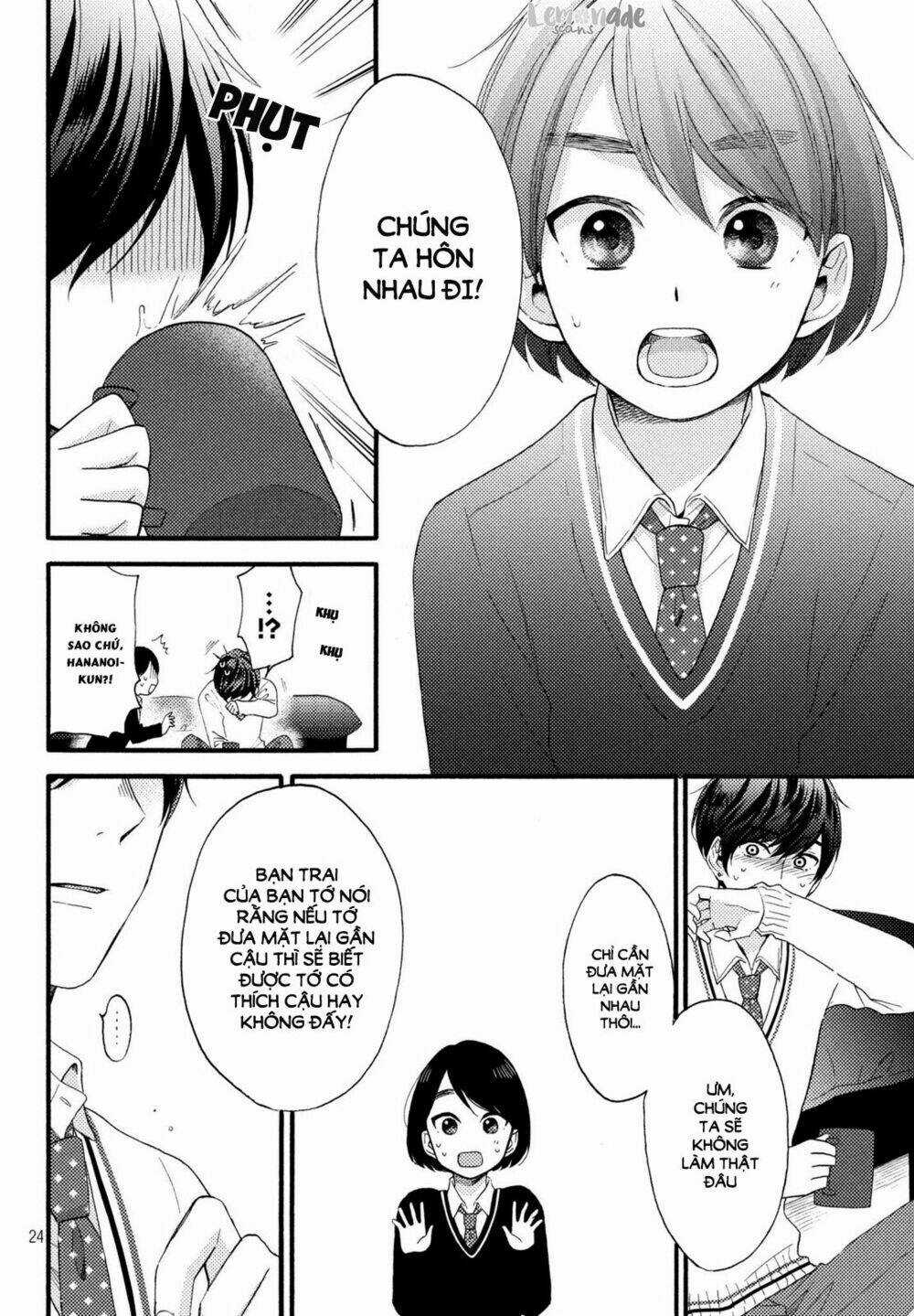 Hananoi-Kun Và Căn Bệnh Tình Yêu Chapter 3 trang 25