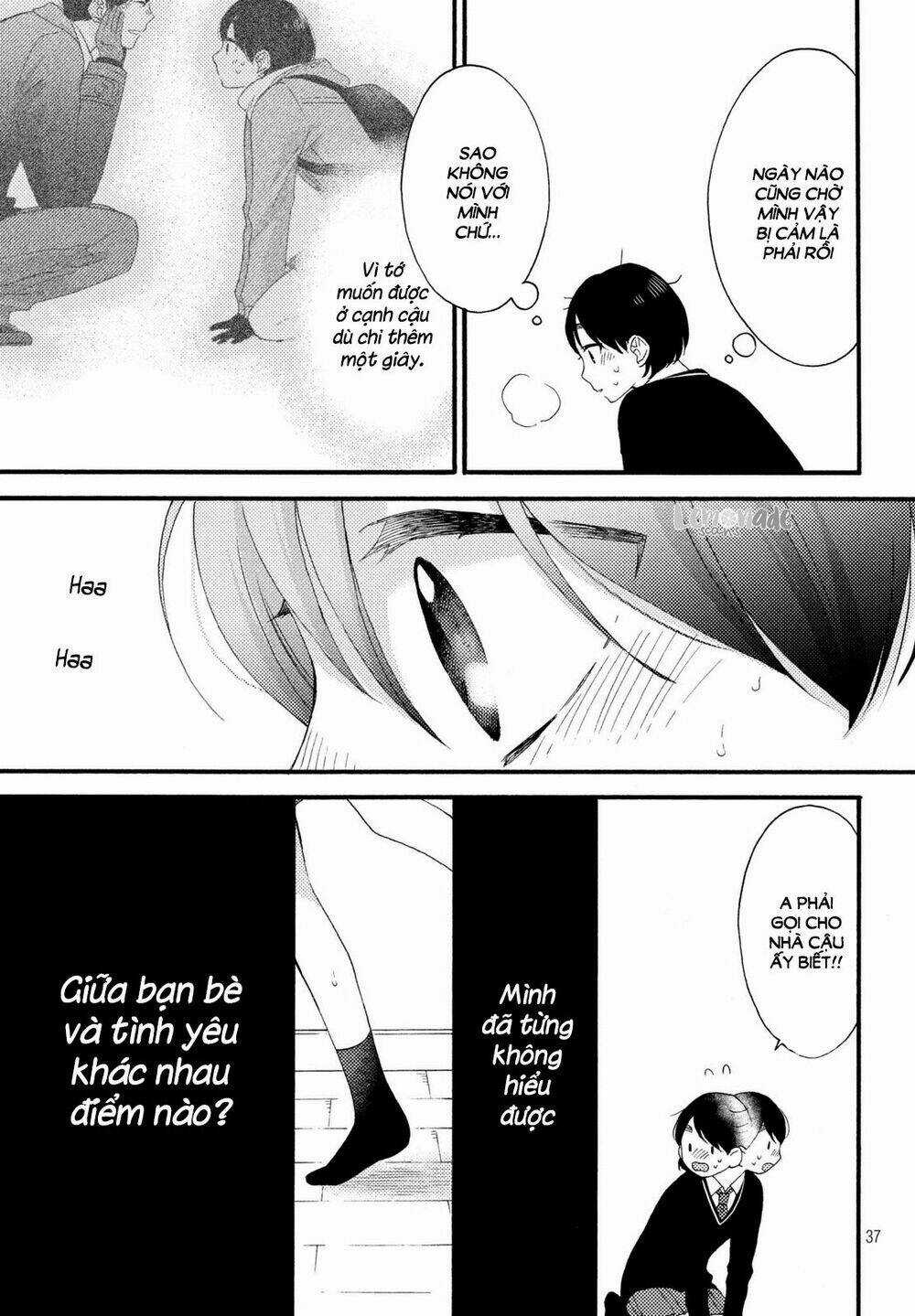 Hananoi-Kun Và Căn Bệnh Tình Yêu Chapter 3 trang 38