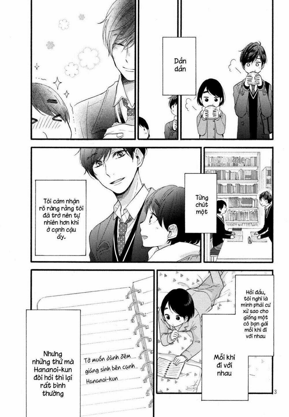 Hananoi-Kun Và Căn Bệnh Tình Yêu Chapter 3 trang 4