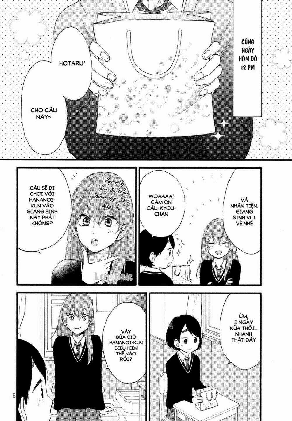 Hananoi-Kun Và Căn Bệnh Tình Yêu Chapter 3 trang 7