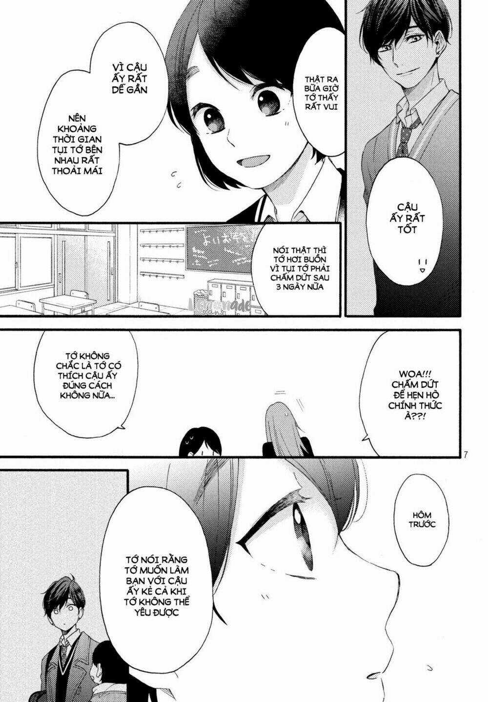 Hananoi-Kun Và Căn Bệnh Tình Yêu Chapter 3 trang 8