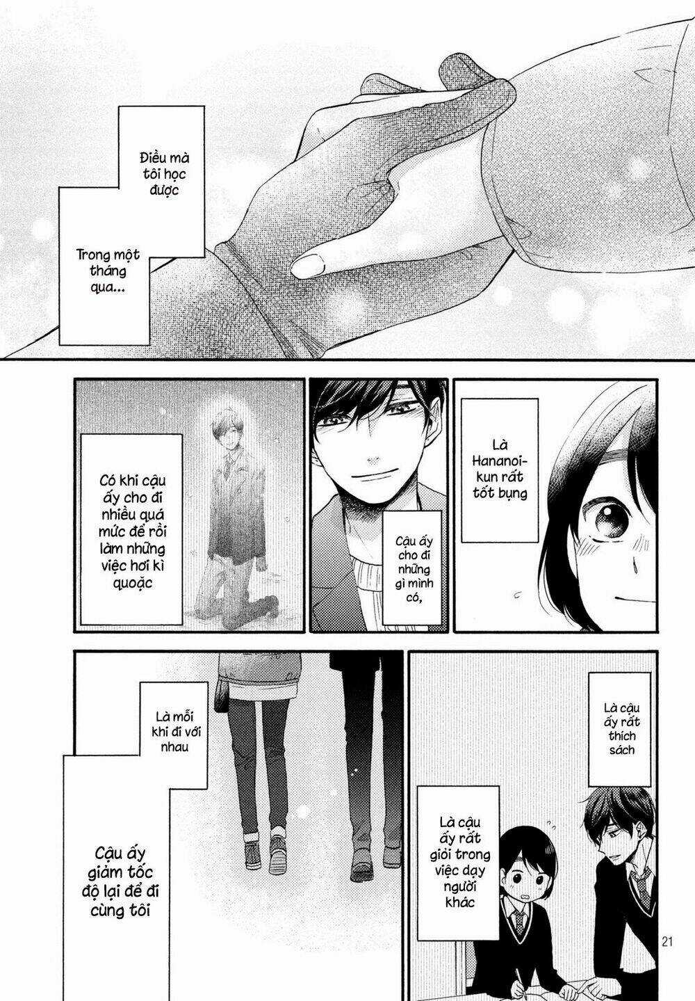 Hananoi-Kun Và Căn Bệnh Tình Yêu Chapter 4 trang 22