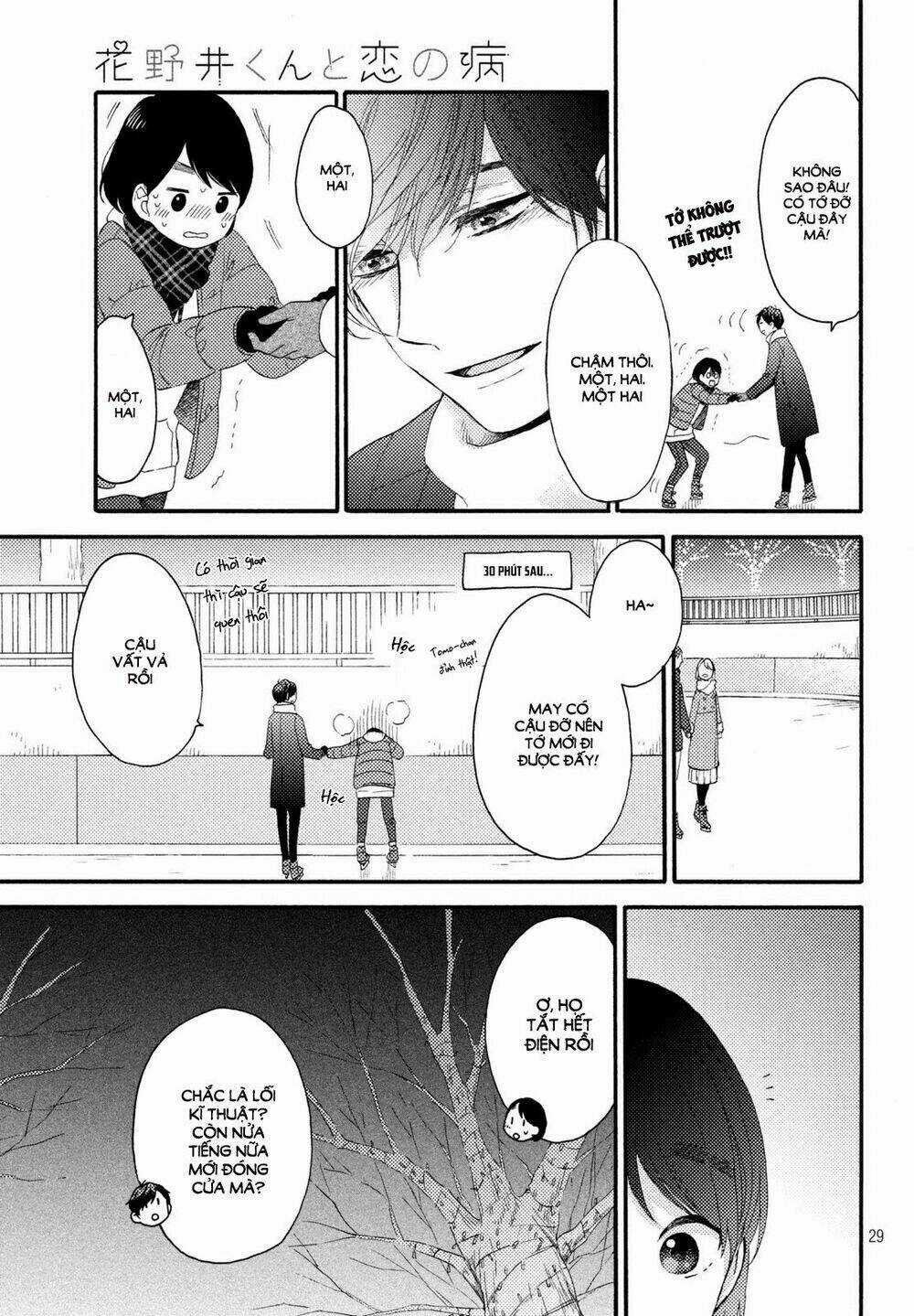 Hananoi-Kun Và Căn Bệnh Tình Yêu Chapter 4 trang 30