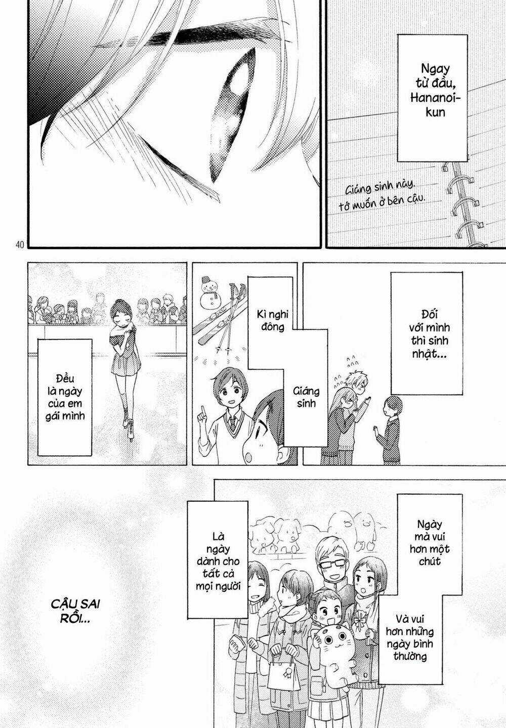 Hananoi-Kun Và Căn Bệnh Tình Yêu Chapter 4 trang 41