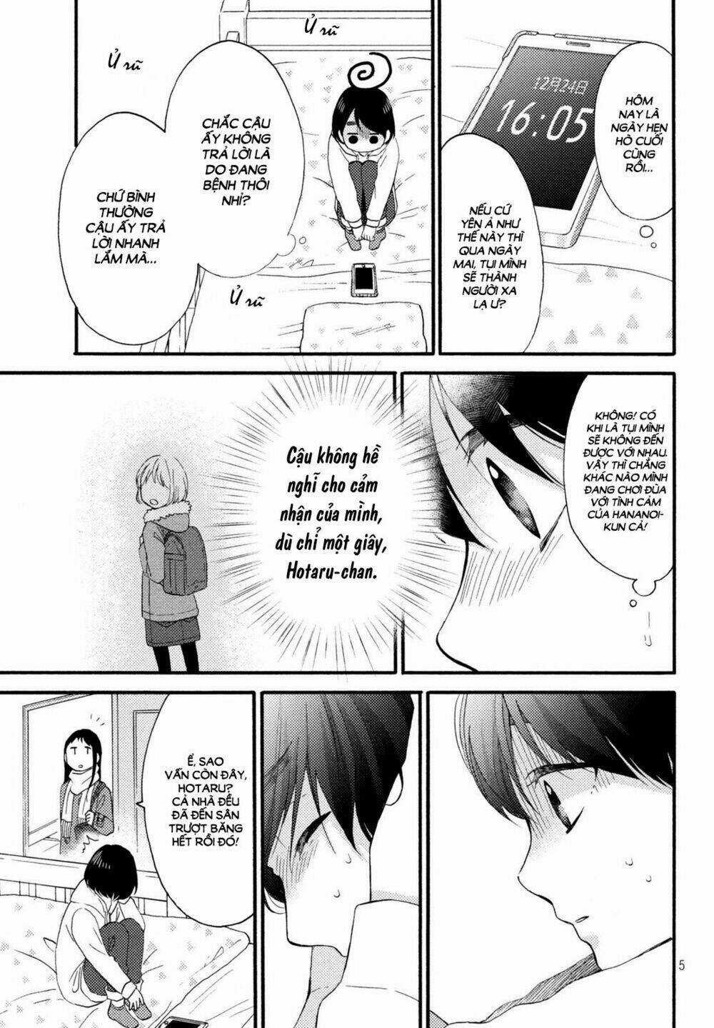 Hananoi-Kun Và Căn Bệnh Tình Yêu Chapter 4 trang 6
