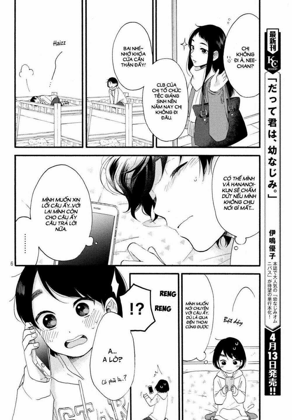 Hananoi-Kun Và Căn Bệnh Tình Yêu Chapter 4 trang 7