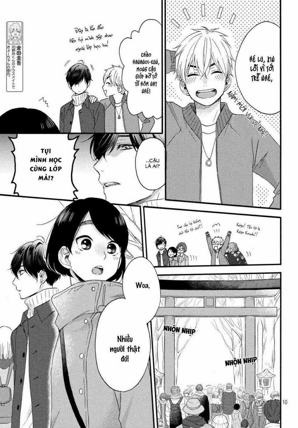 Hananoi-Kun Và Căn Bệnh Tình Yêu Chapter 5 trang 11