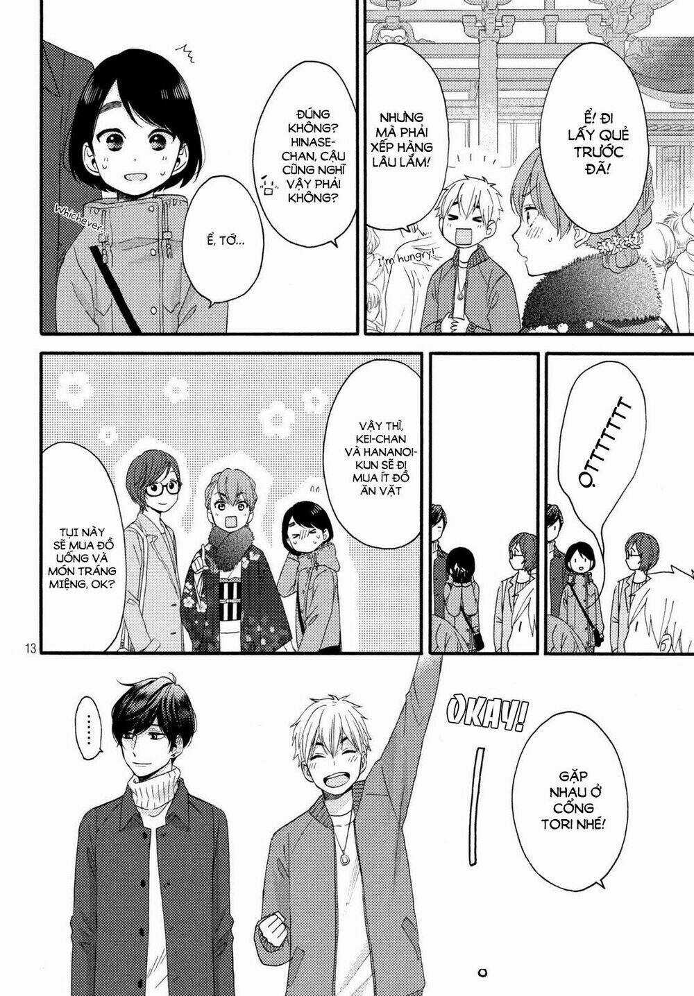 Hananoi-Kun Và Căn Bệnh Tình Yêu Chapter 5 trang 14