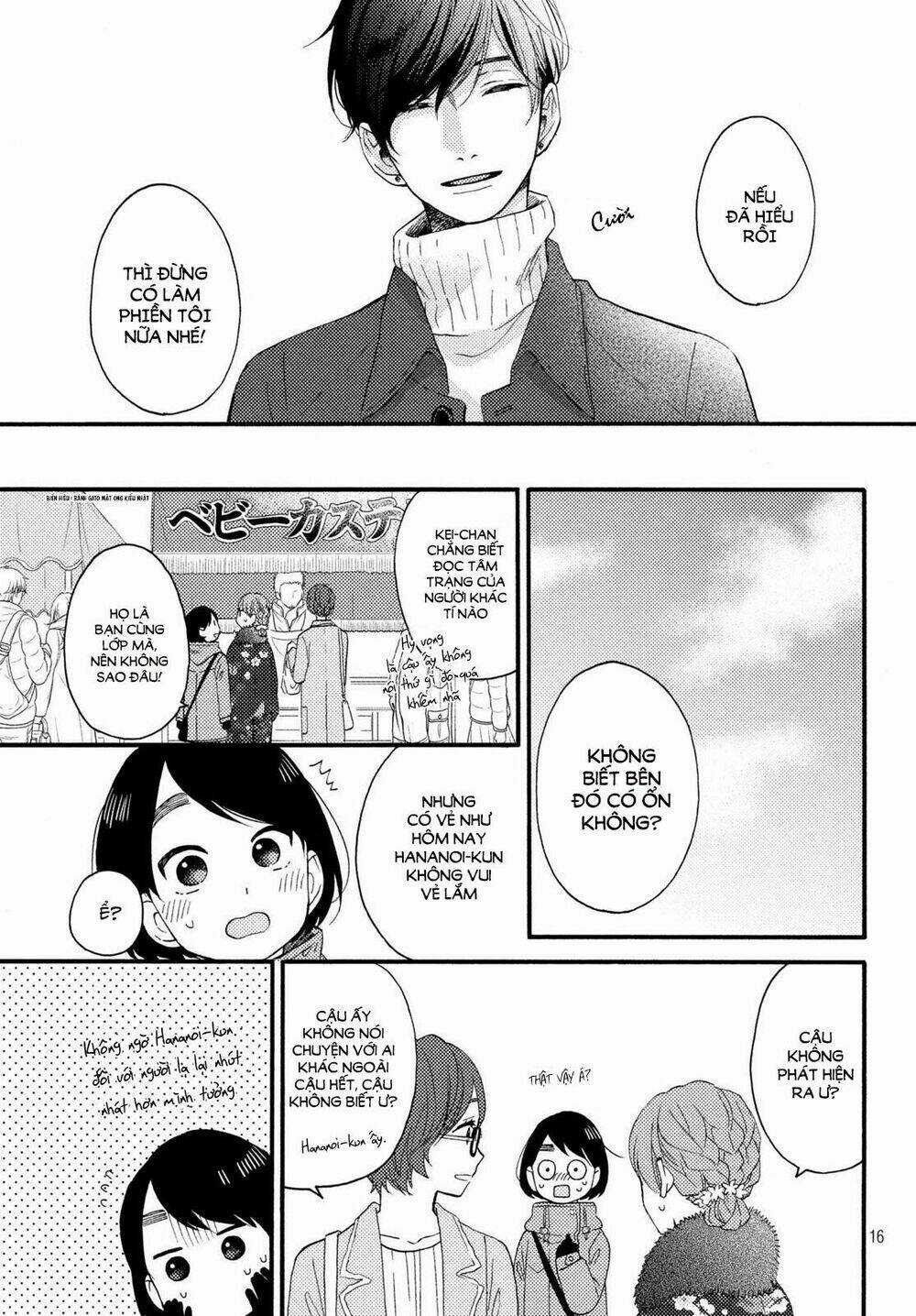 Hananoi-Kun Và Căn Bệnh Tình Yêu Chapter 5 trang 17