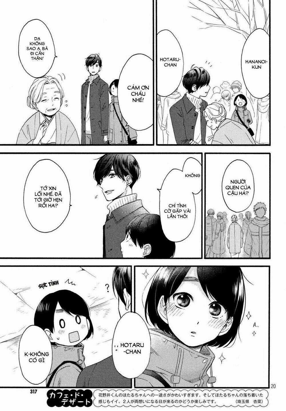 Hananoi-Kun Và Căn Bệnh Tình Yêu Chapter 5 trang 21