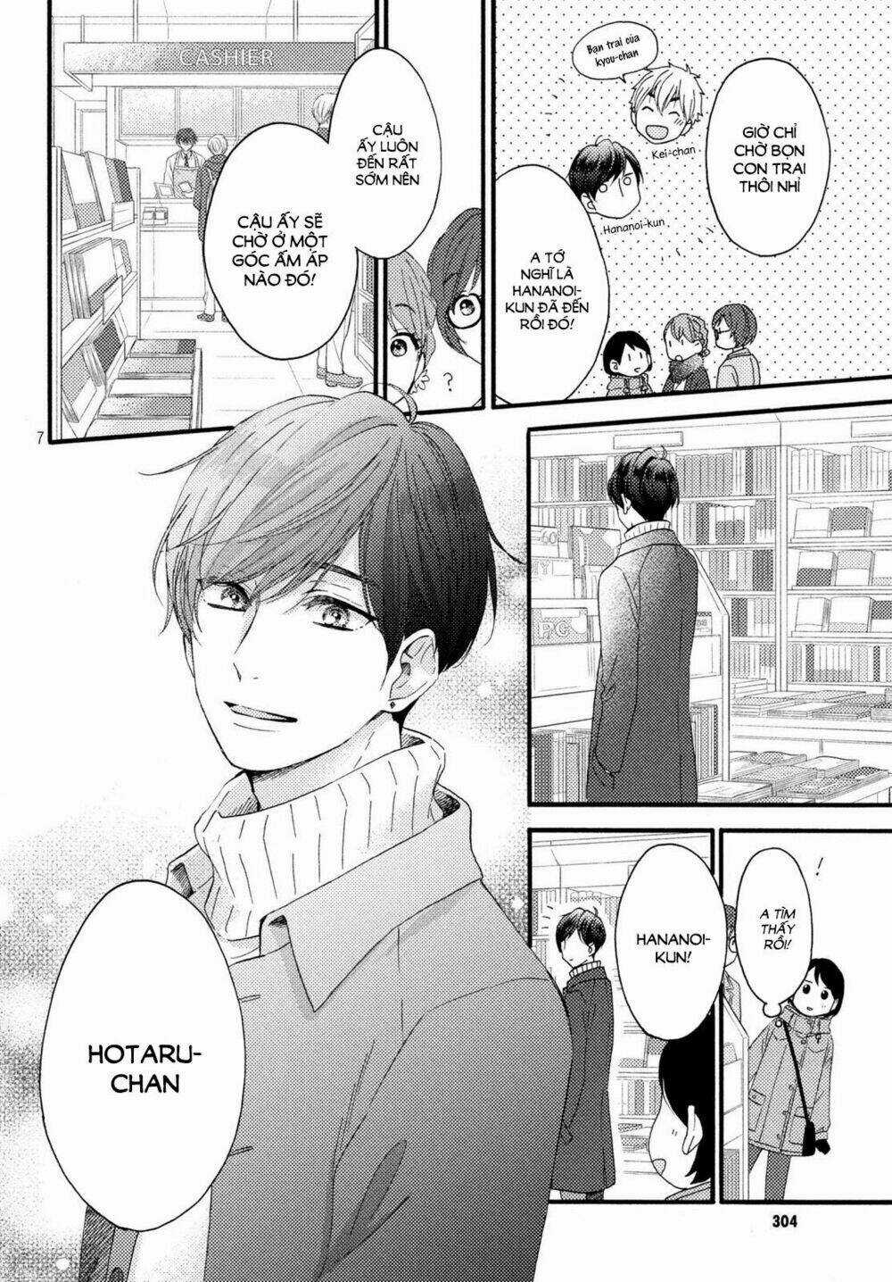 Hananoi-Kun Và Căn Bệnh Tình Yêu Chapter 5 trang 8