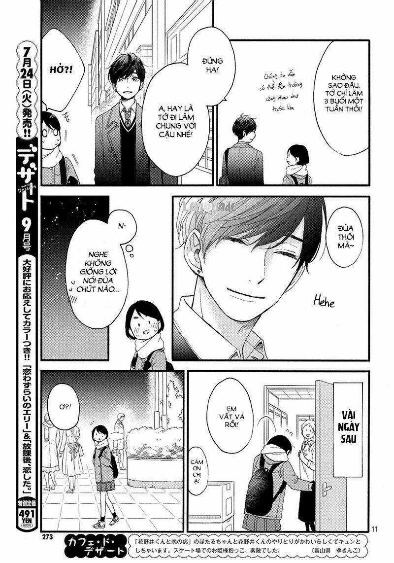Hananoi-Kun Và Căn Bệnh Tình Yêu Chapter 6 trang 12