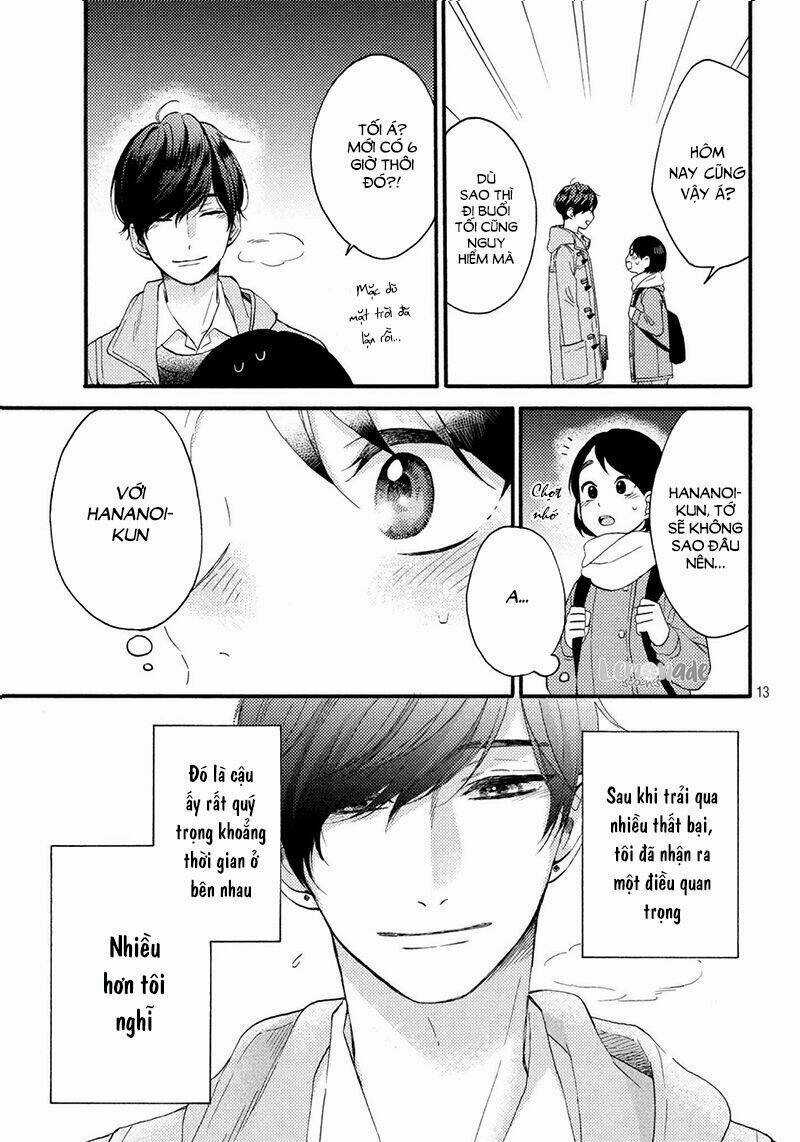 Hananoi-Kun Và Căn Bệnh Tình Yêu Chapter 6 trang 14