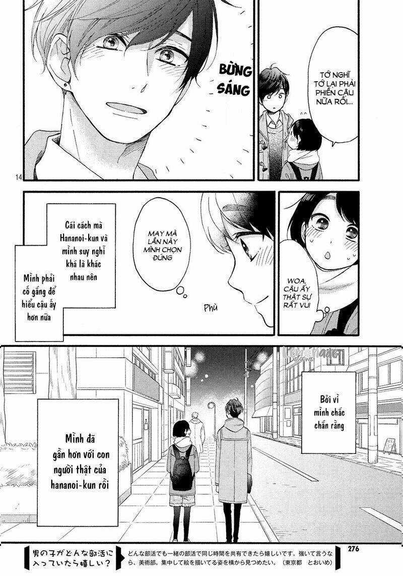 Hananoi-Kun Và Căn Bệnh Tình Yêu Chapter 6 trang 15