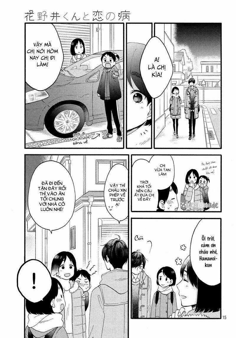 Hananoi-Kun Và Căn Bệnh Tình Yêu Chapter 6 trang 16