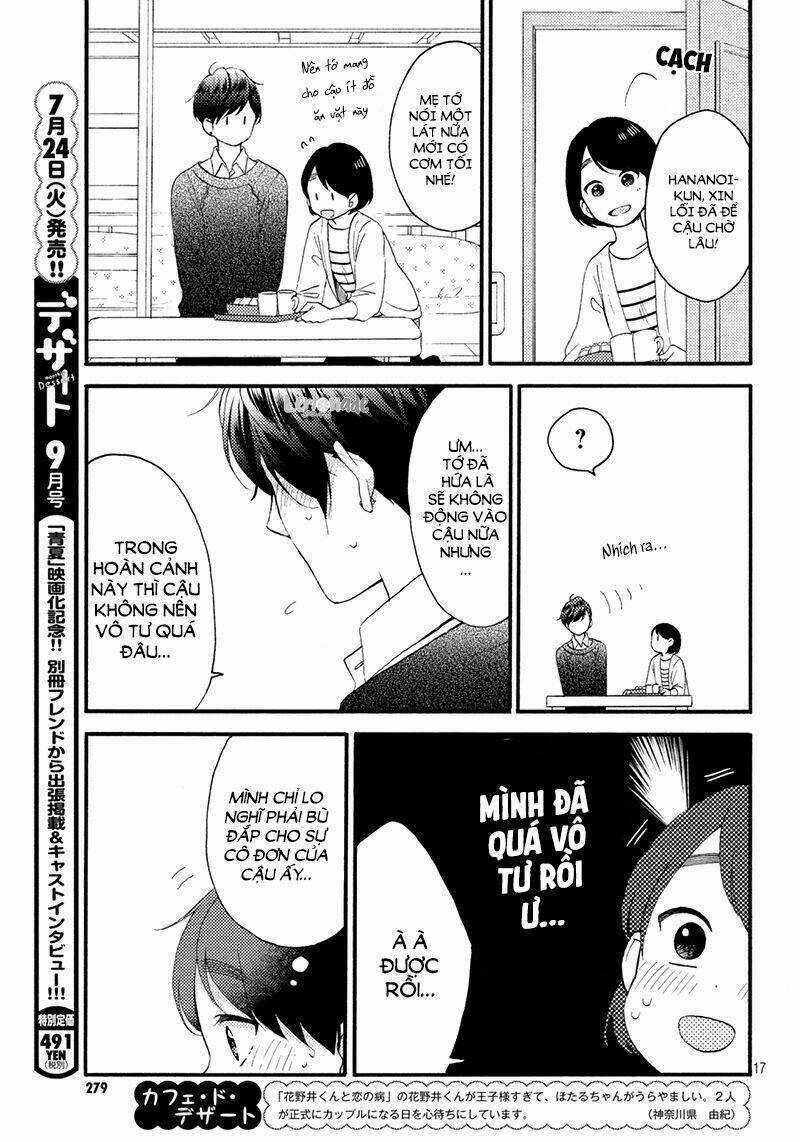 Hananoi-Kun Và Căn Bệnh Tình Yêu Chapter 6 trang 18
