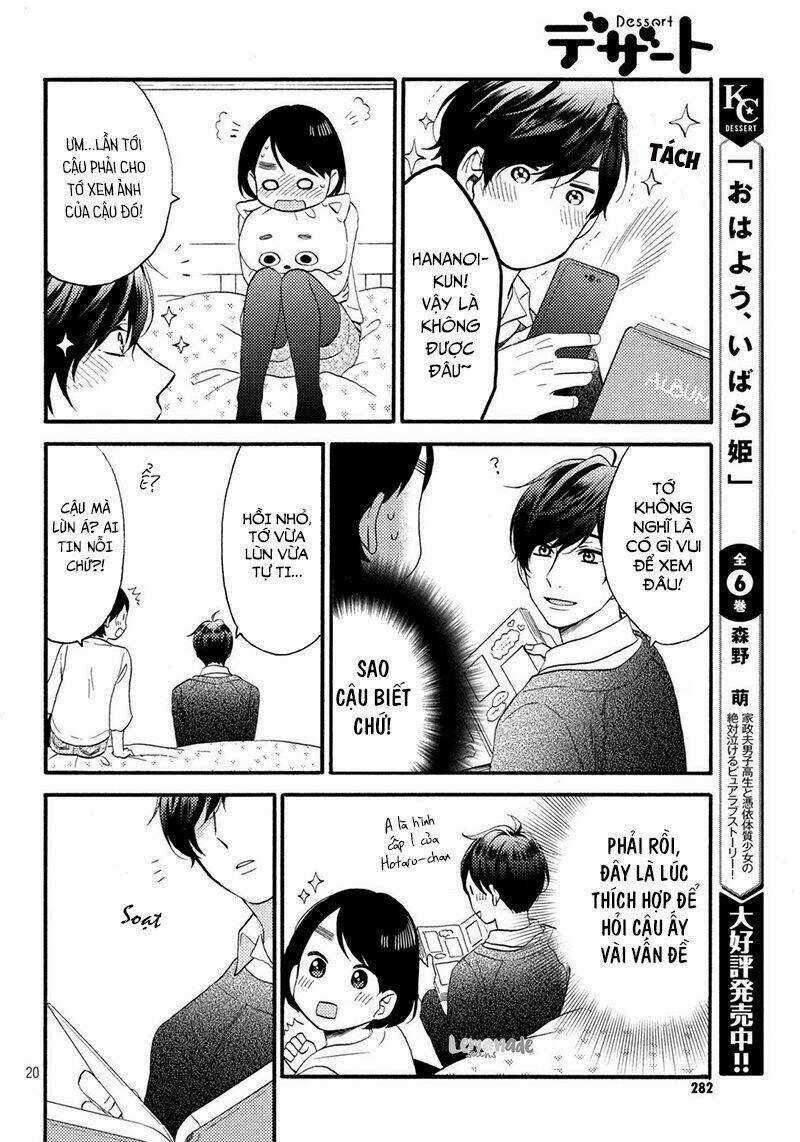 Hananoi-Kun Và Căn Bệnh Tình Yêu Chapter 6 trang 21