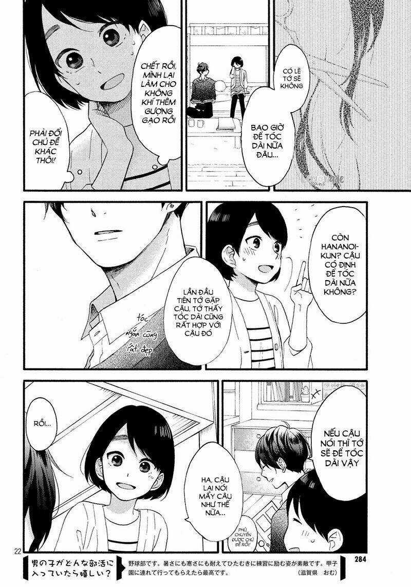 Hananoi-Kun Và Căn Bệnh Tình Yêu Chapter 6 trang 23