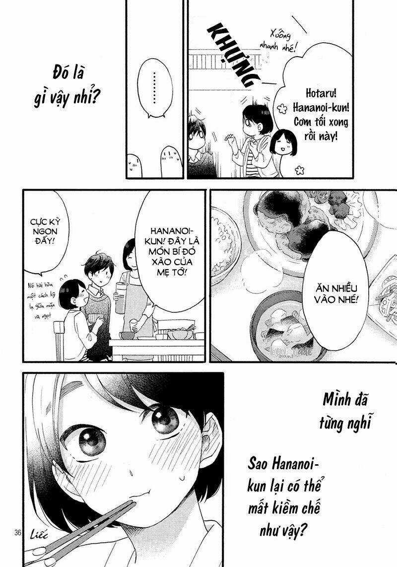 Hananoi-Kun Và Căn Bệnh Tình Yêu Chapter 6 trang 37