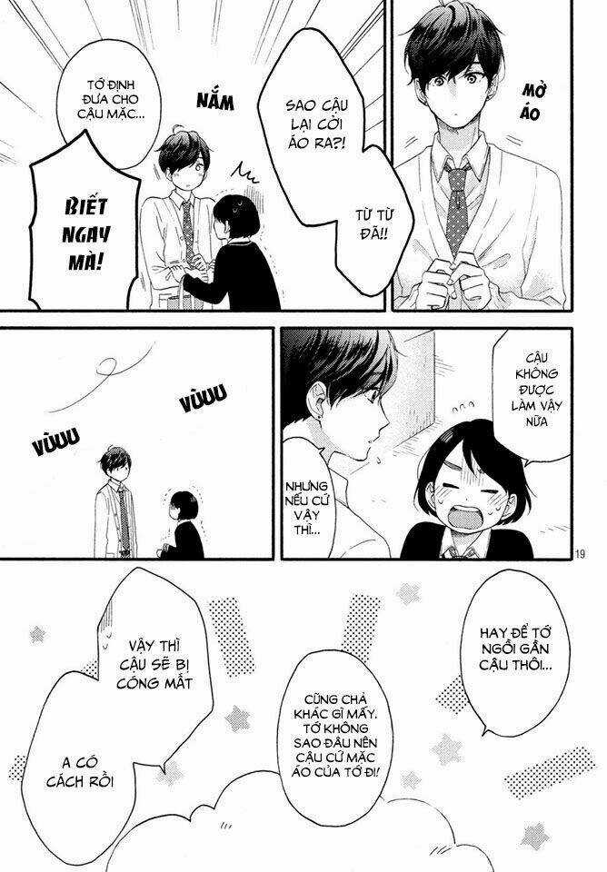 Hananoi-Kun Và Căn Bệnh Tình Yêu Chapter 7 trang 20