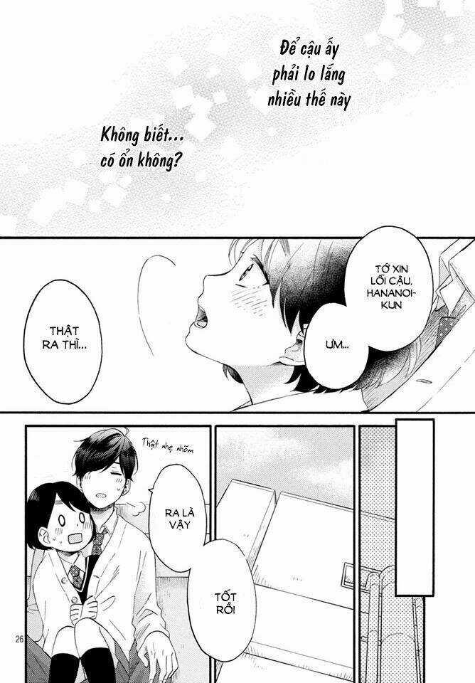 Hananoi-Kun Và Căn Bệnh Tình Yêu Chapter 7 trang 27