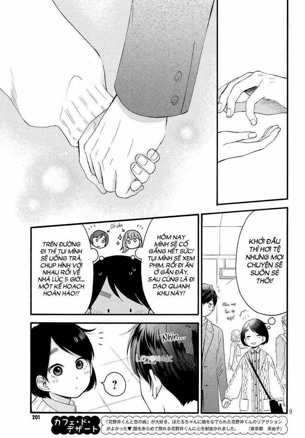 Hananoi-Kun Và Căn Bệnh Tình Yêu Chapter 8 trang 10